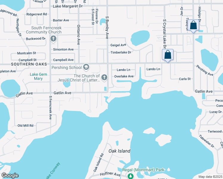 map of restaurants, bars, coffee shops, grocery stores, and more near 2408 Rob Lane in Orlando