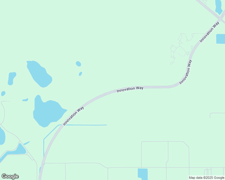 map of restaurants, bars, coffee shops, grocery stores, and more near 2715 Innovation Way in Orlando
