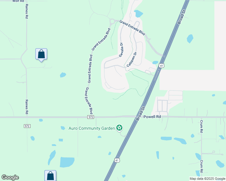 map of restaurants, bars, coffee shops, grocery stores, and more near 4143 Gevalia Drive in Brooksville