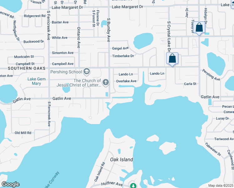 map of restaurants, bars, coffee shops, grocery stores, and more near 2408 Rob Lane in Orlando