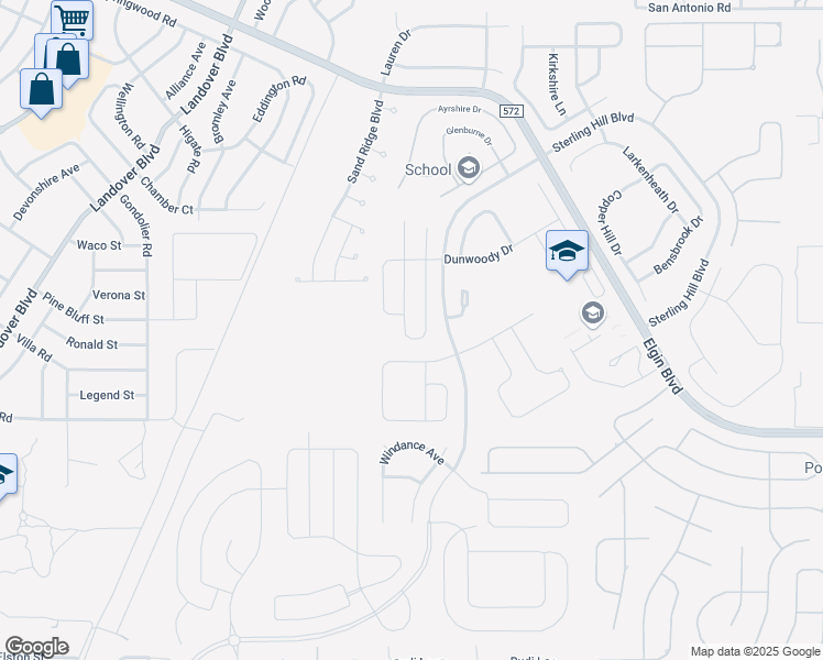 map of restaurants, bars, coffee shops, grocery stores, and more near 3755 Beaumont Loop in Spring Hill