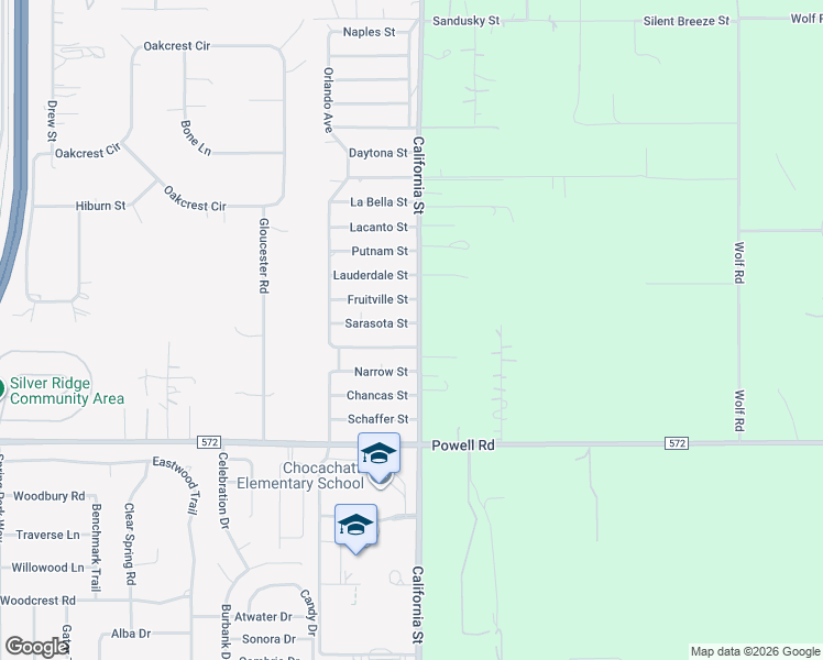 map of restaurants, bars, coffee shops, grocery stores, and more near 16166 Sarasota Street in Brooksville