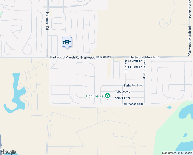 map of restaurants, bars, coffee shops, grocery stores, and more near 2852 Majestic Isle Drive in Clermont