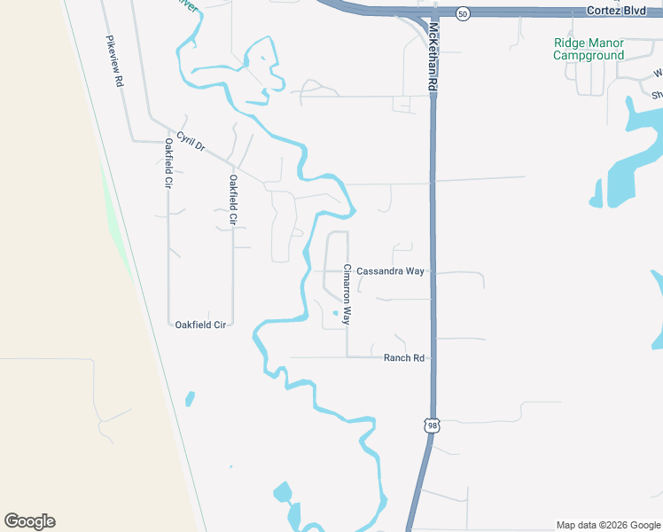 map of restaurants, bars, coffee shops, grocery stores, and more near 33073 Cassandra Way in Dade City