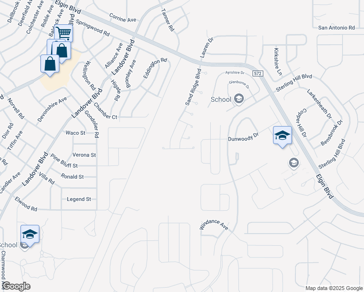 map of restaurants, bars, coffee shops, grocery stores, and more near 12817 Impatiens Street in Spring Hill