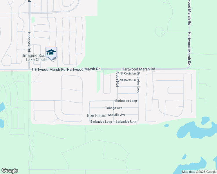 map of restaurants, bars, coffee shops, grocery stores, and more near 4495 Linwood Trace Lane in Clermont