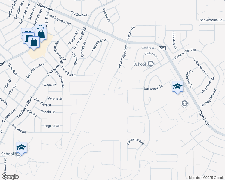 map of restaurants, bars, coffee shops, grocery stores, and more near 12817 Impatiens Street in Spring Hill
