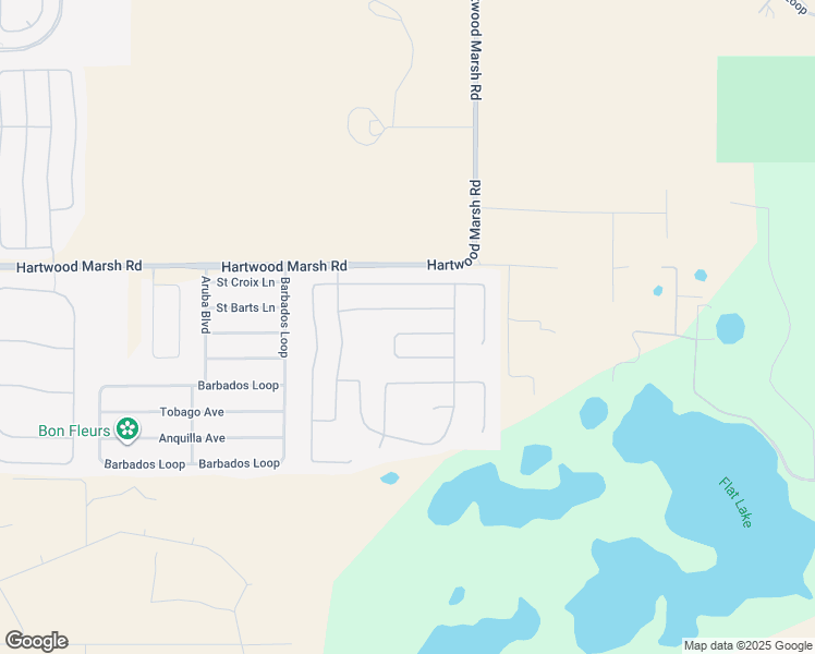 map of restaurants, bars, coffee shops, grocery stores, and more near 3694 Peace Pipe Way in Clermont