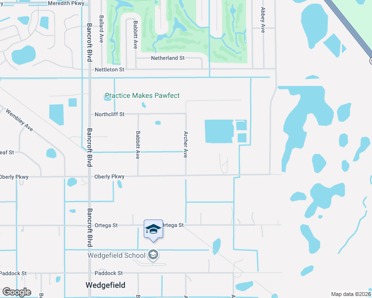 map of restaurants, bars, coffee shops, grocery stores, and more near 3334 Archer Avenue in Orlando
