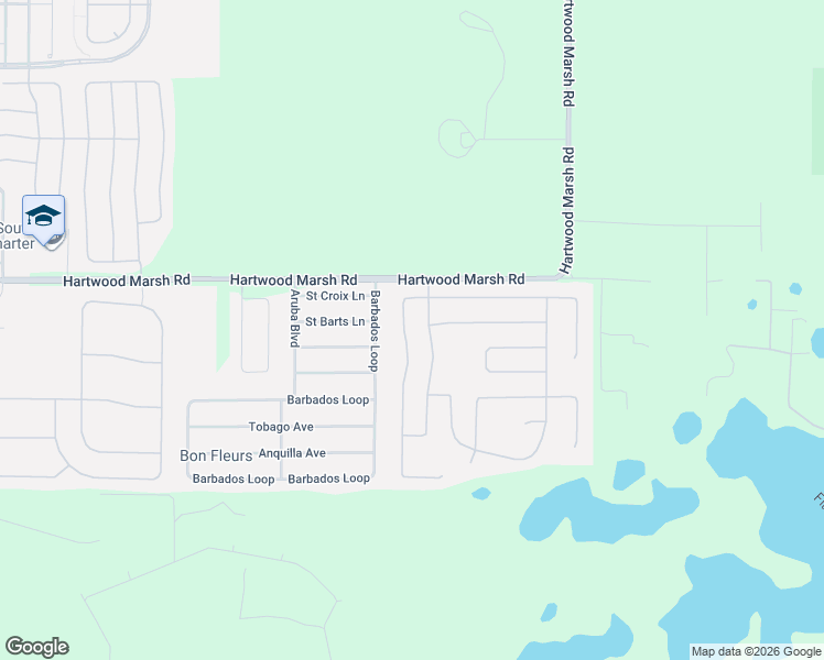 map of restaurants, bars, coffee shops, grocery stores, and more near 3392 Tumbling River Drive in Clermont