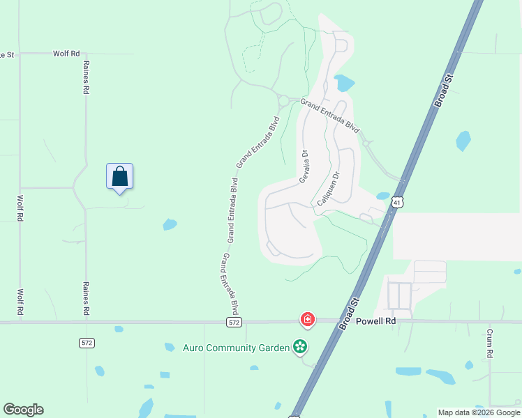 map of restaurants, bars, coffee shops, grocery stores, and more near 4347 Gevalia Drive in Brooksville