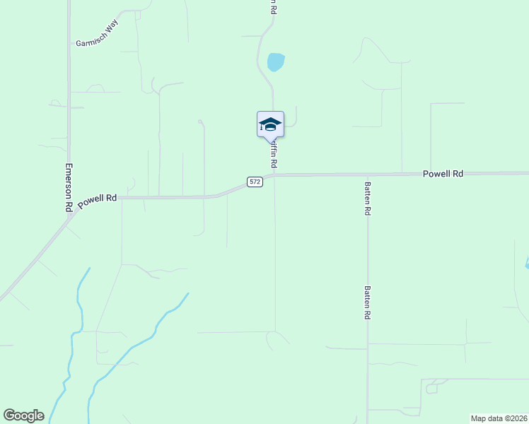 map of restaurants, bars, coffee shops, grocery stores, and more near 4343 Burns Road in Brooksville
