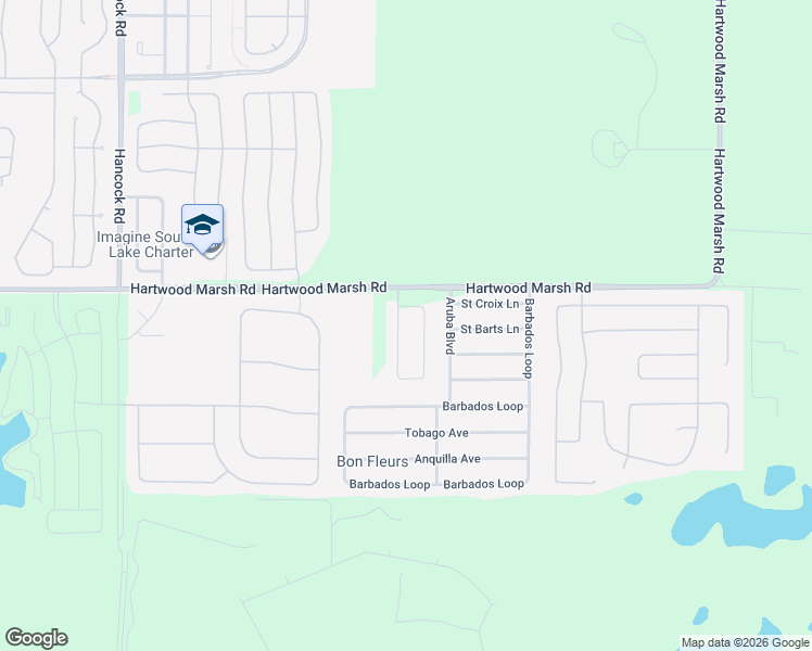 map of restaurants, bars, coffee shops, grocery stores, and more near 4419 Linwood Trace Lane in Clermont