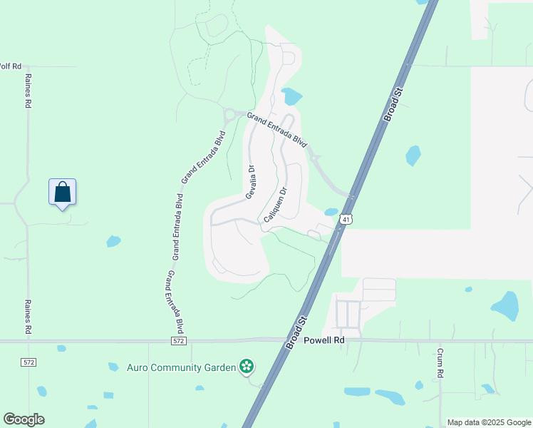 map of restaurants, bars, coffee shops, grocery stores, and more near 4381 Caliquen Drive in Brooksville