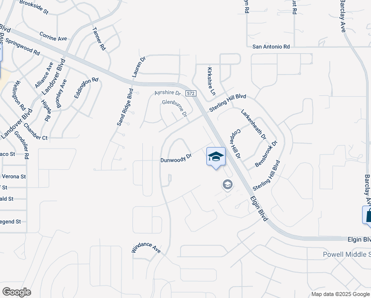 map of restaurants, bars, coffee shops, grocery stores, and more near 4698 Birchfield Loop in Spring Hill