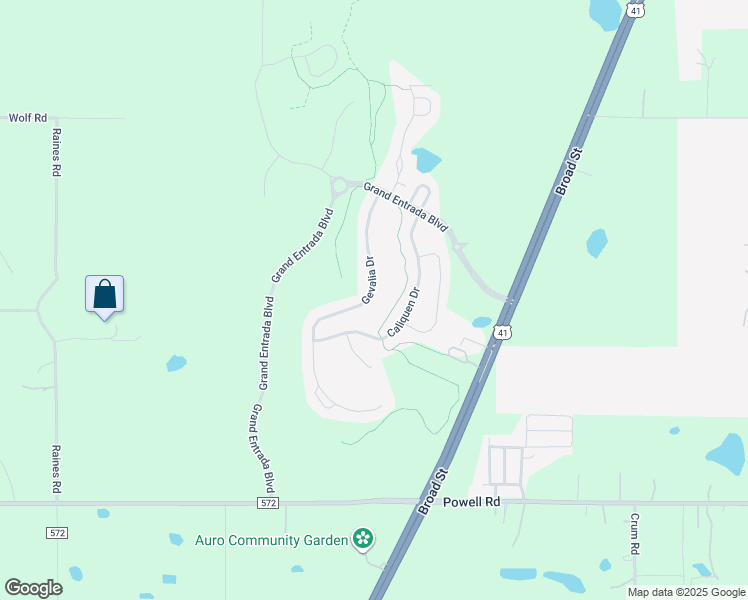 map of restaurants, bars, coffee shops, grocery stores, and more near 4444 Gevalia Drive in Brooksville