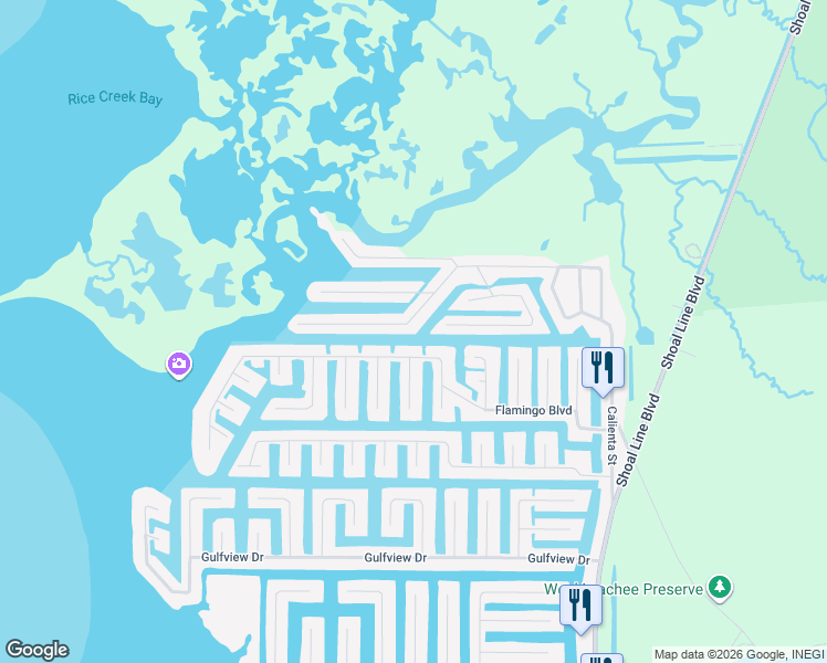 map of restaurants, bars, coffee shops, grocery stores, and more near 3404 Minnow Creek Drive in Spring Hill