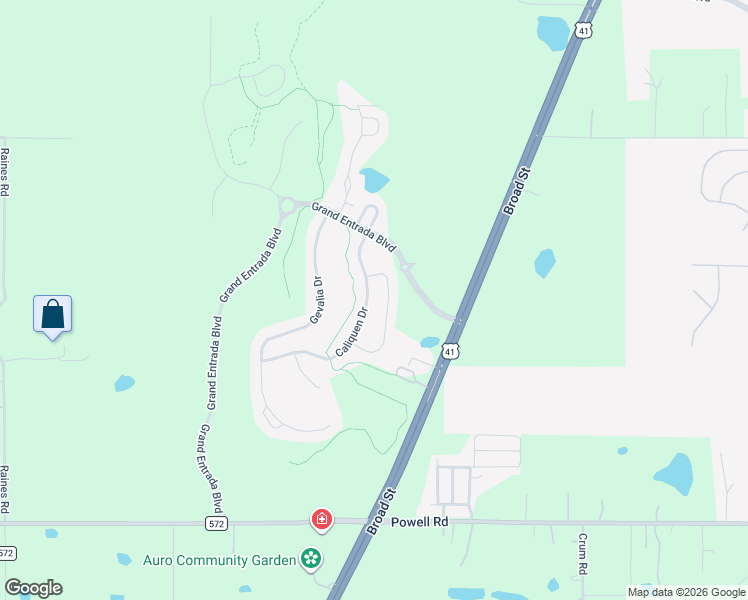 map of restaurants, bars, coffee shops, grocery stores, and more near 4462 Caliquen Drive in Brooksville