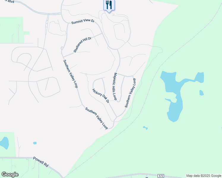 map of restaurants, bars, coffee shops, grocery stores, and more near 4652 Hickory Oak Drive in Brooksville