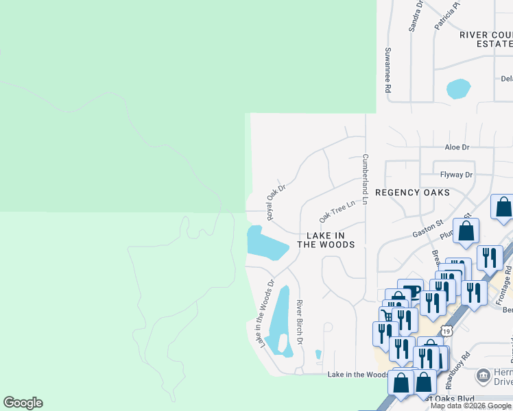 map of restaurants, bars, coffee shops, grocery stores, and more near 6483 Laurel Oak Drive in Spring Hill