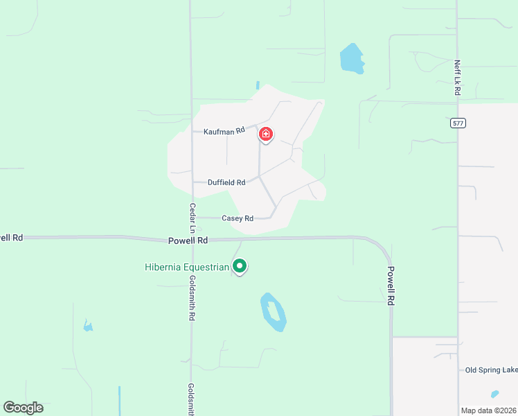 map of restaurants, bars, coffee shops, grocery stores, and more near 24348 Casey Road in Brooksville