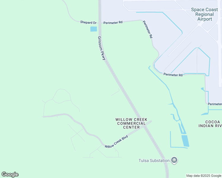 map of restaurants, bars, coffee shops, grocery stores, and more near 7980 Grissom Parkway in Titusville