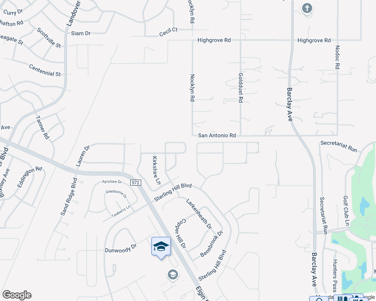 map of restaurants, bars, coffee shops, grocery stores, and more near 5683 Brackenwood Drive in Spring Hill