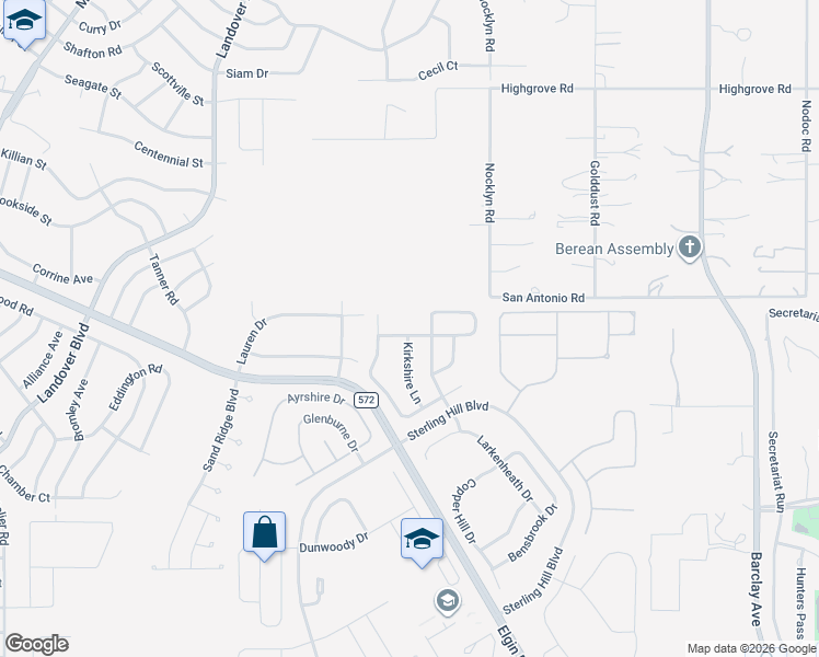 map of restaurants, bars, coffee shops, grocery stores, and more near 5962 Brackenwood Drive in Spring Hill