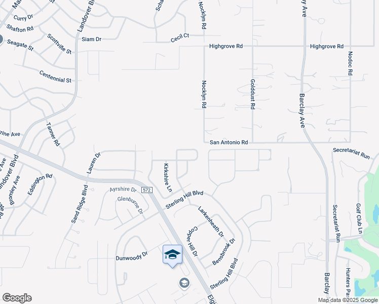 map of restaurants, bars, coffee shops, grocery stores, and more near 5524 Brackenwood Drive in Spring Hill