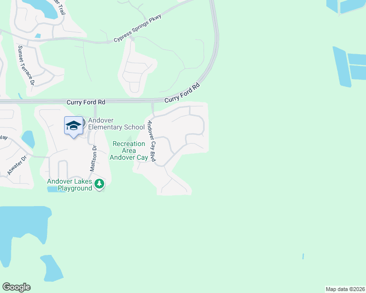 map of restaurants, bars, coffee shops, grocery stores, and more near 3821 Andover Cay Boulevard in Orlando