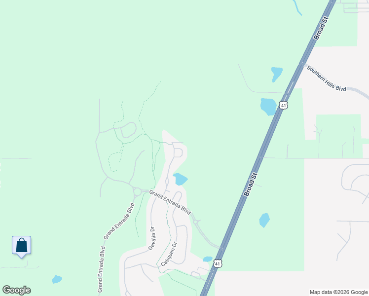 map of restaurants, bars, coffee shops, grocery stores, and more near 5230 Esplande Court in Brooksville