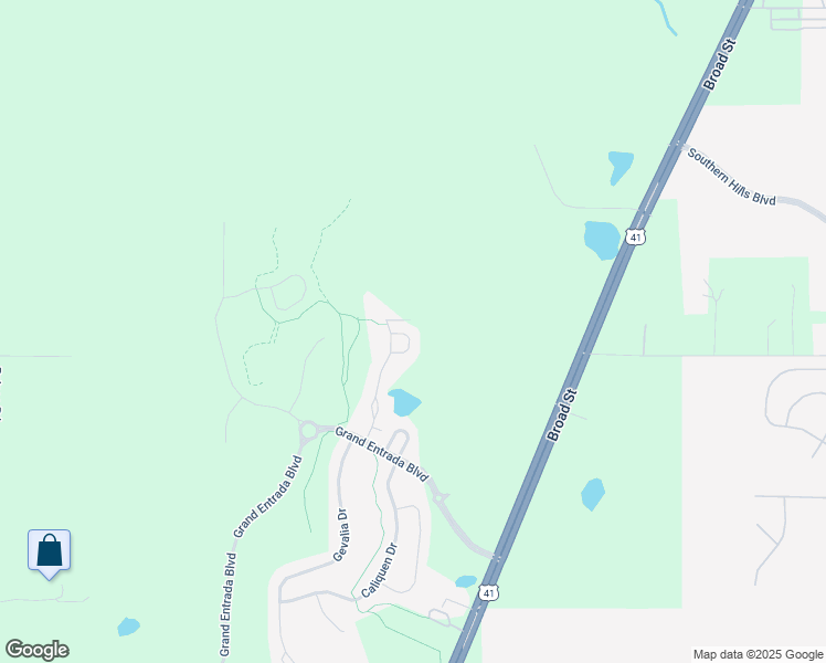 map of restaurants, bars, coffee shops, grocery stores, and more near 5230 Esplande Court in Brooksville