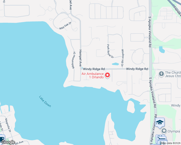map of restaurants, bars, coffee shops, grocery stores, and more near 9561 Lavill Lane in Windermere