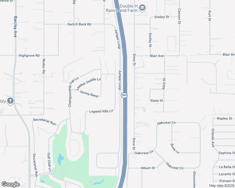 map of restaurants, bars, coffee shops, grocery stores, and more near 5478 Legend Hills Lane in Brooksville