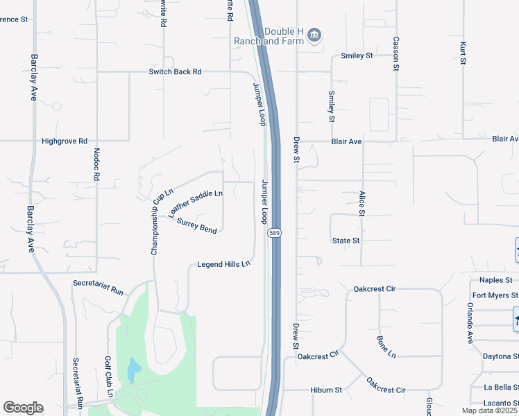 map of restaurants, bars, coffee shops, grocery stores, and more near 5538 Legend Hills Lane in Brooksville