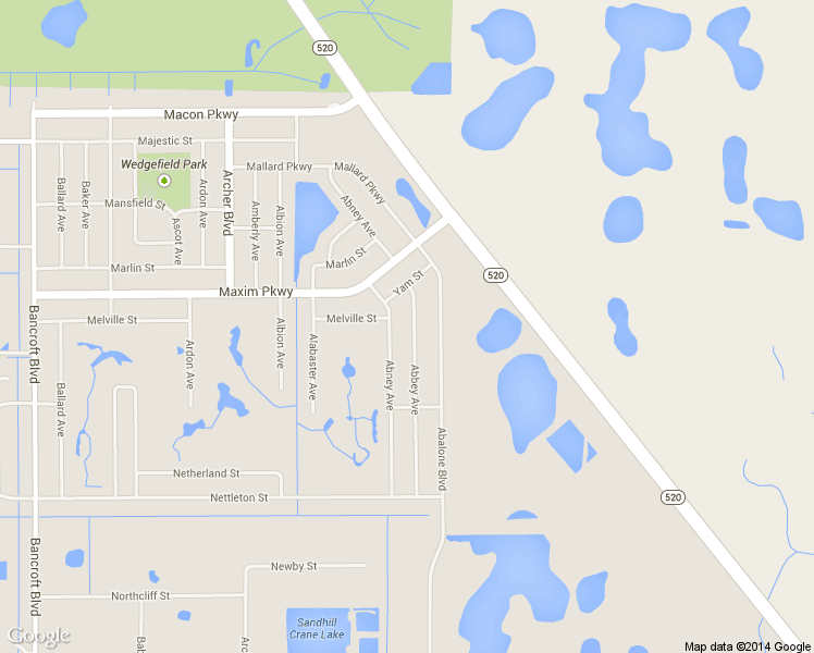 map of restaurants, bars, coffee shops, grocery stores, and more near 2435 Abney Avenue in Orlando