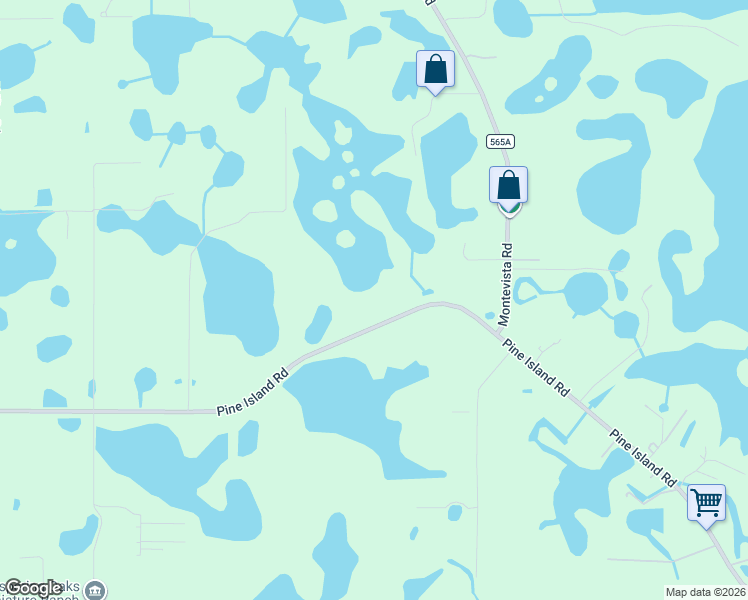 map of restaurants, bars, coffee shops, grocery stores, and more near 8715 Pine Island Road in Clermont