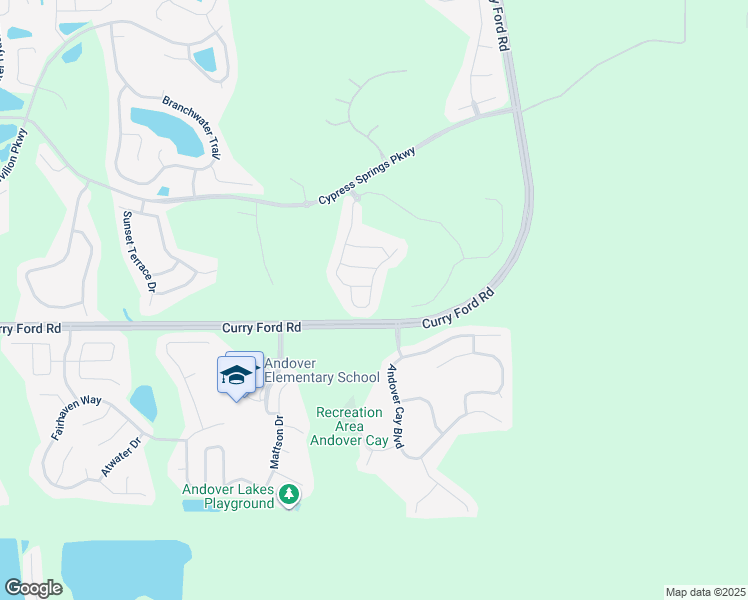 map of restaurants, bars, coffee shops, grocery stores, and more near 2812 Daybreak Drive in Orlando