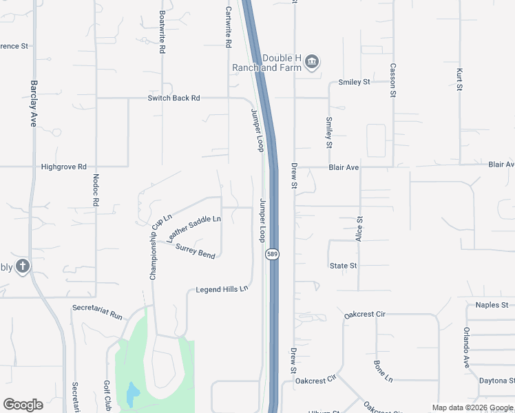 map of restaurants, bars, coffee shops, grocery stores, and more near 5622 Legend Hills Lane in Brooksville