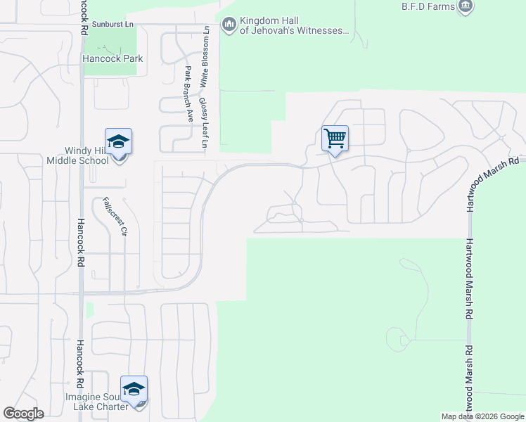 map of restaurants, bars, coffee shops, grocery stores, and more near 3624 Solana Circle in Clermont