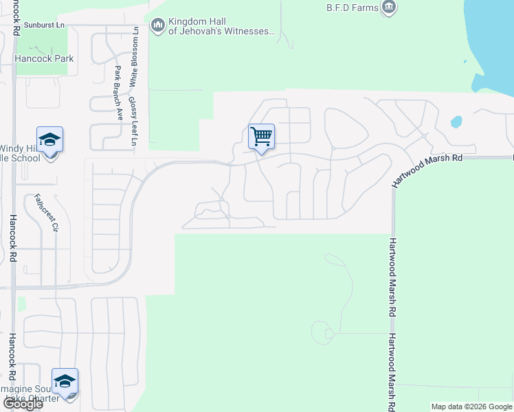 map of restaurants, bars, coffee shops, grocery stores, and more near 3683 Caladesi Road in Clermont
