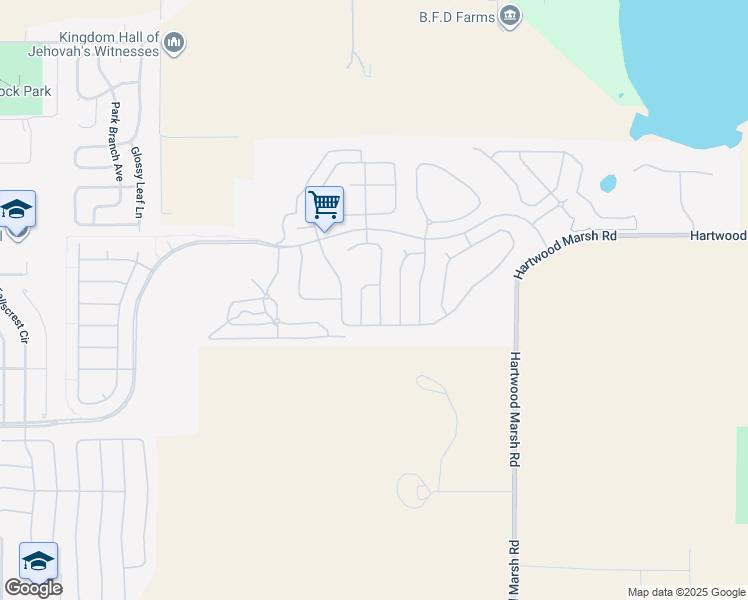 map of restaurants, bars, coffee shops, grocery stores, and more near 3721 Marigot Way in Clermont