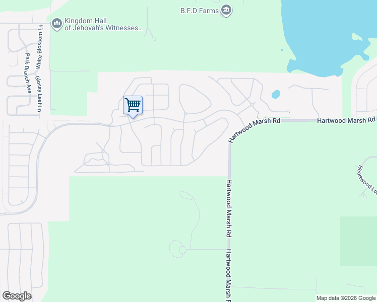 map of restaurants, bars, coffee shops, grocery stores, and more near 4052 Serena Lane in Clermont
