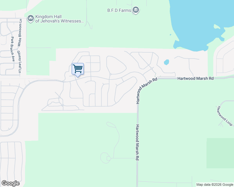 map of restaurants, bars, coffee shops, grocery stores, and more near 3840 Serena Lane in Clermont