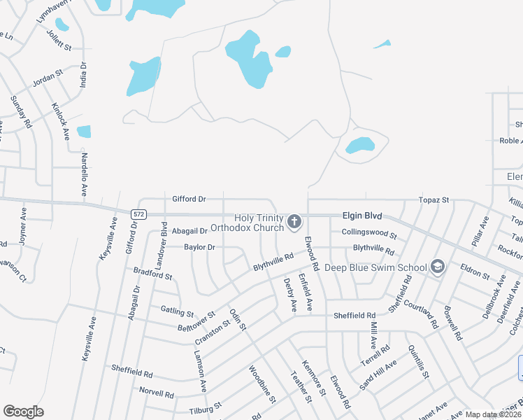 map of restaurants, bars, coffee shops, grocery stores, and more near 11123 Elgin Boulevard in Spring Hill