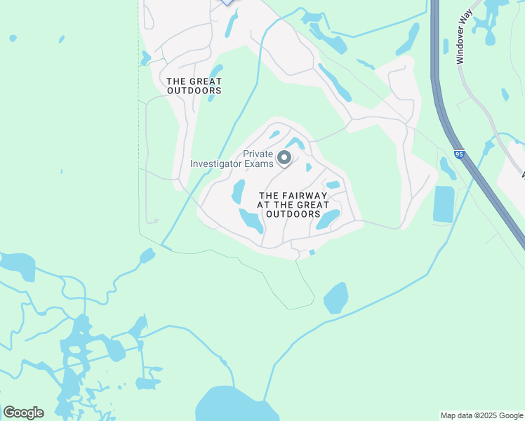 map of restaurants, bars, coffee shops, grocery stores, and more near 534 Lake Drive in Titusville