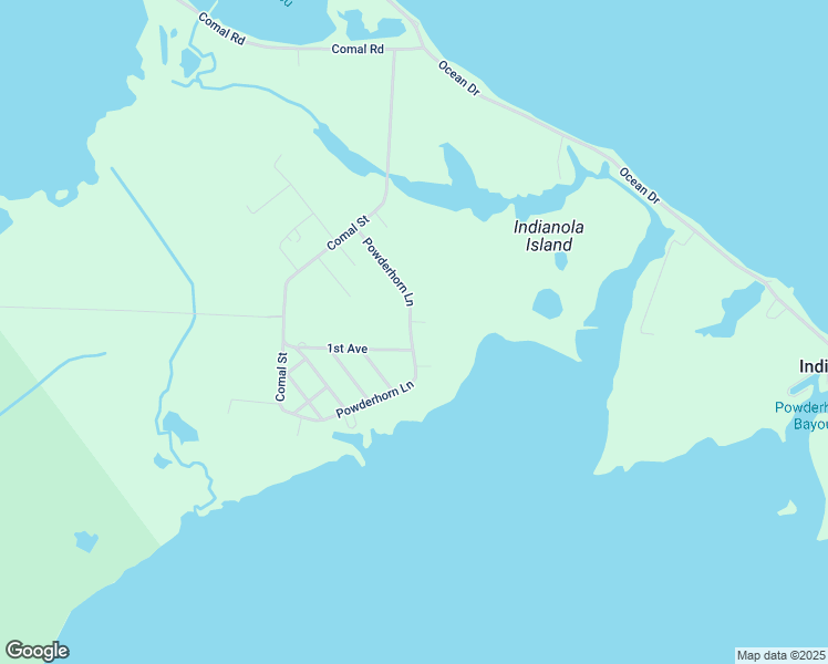 map of restaurants, bars, coffee shops, grocery stores, and more near 302 Powderhorn Lane in Port Lavaca