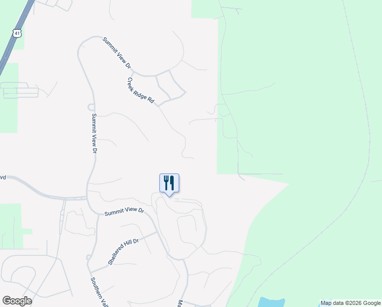 map of restaurants, bars, coffee shops, grocery stores, and more near 5456 Creek Ridge Road in Brooksville