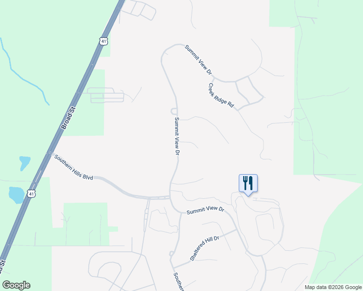 map of restaurants, bars, coffee shops, grocery stores, and more near 19474 Lily Pond Court in Brooksville