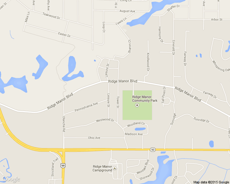 map of restaurants, bars, coffee shops, grocery stores, and more near 5431 Tower Street in Ridge Manor